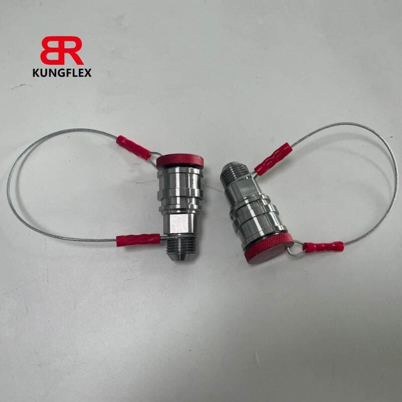 Hansson Ll2H8Ms Aviasiya Sürətli Birləşdirici, ISO 7241-1 B Seriyası, 3700 PSI 4