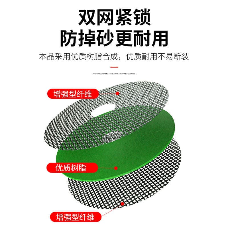 Big White Shark 125/150/180 Cutting Disc Angle Grinder Wheel Metal Stainless Steel 100 Grit Angle Grinding Disc 4