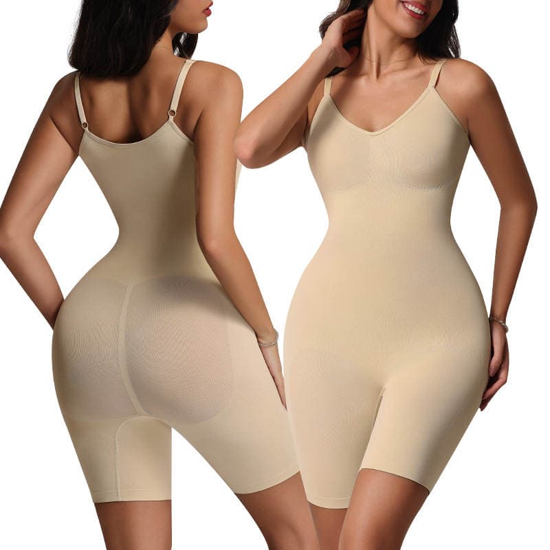 European and American Kardashian-Style Shapewear, Tummy Control and Butt-Lifting Tight-Fitting Shapewear for Women, Body Shaping Skim Underwear 5