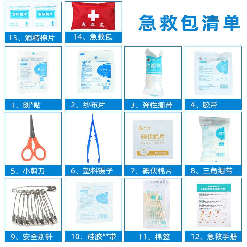 Factory Flood Control Emergency Kit Set Flood Rescue Kit Safety Protection Emergency Rescue Kit Household Emergency Kit 3