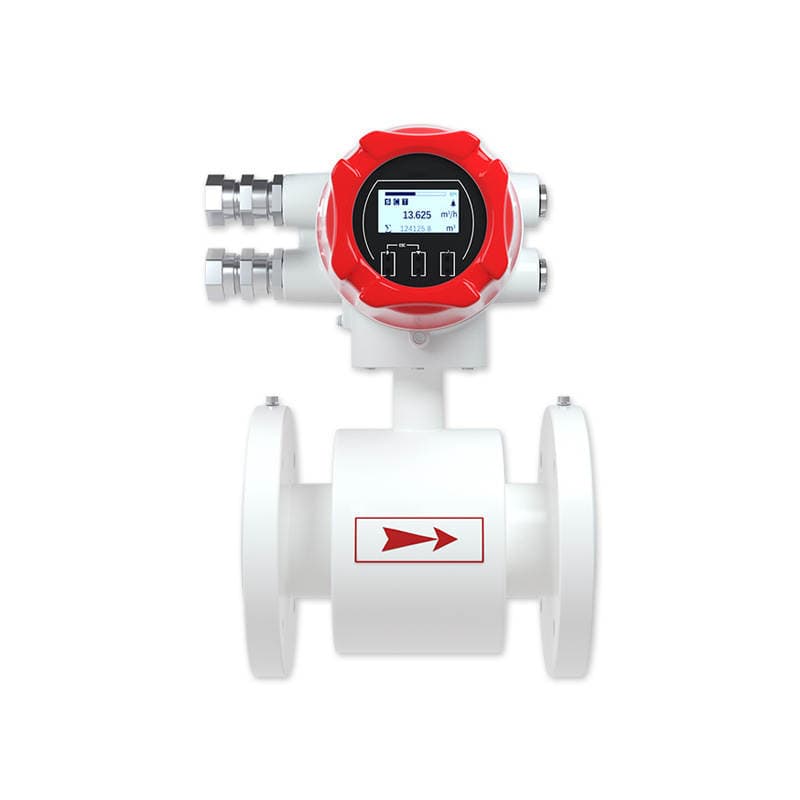Explosion-Proof Electromagnetic Flow Meter for the Lithium Battery Industry, Corrosion-Resistant Electrolyte Slurry Metering, Integrated Intelligent Flow Meter 5