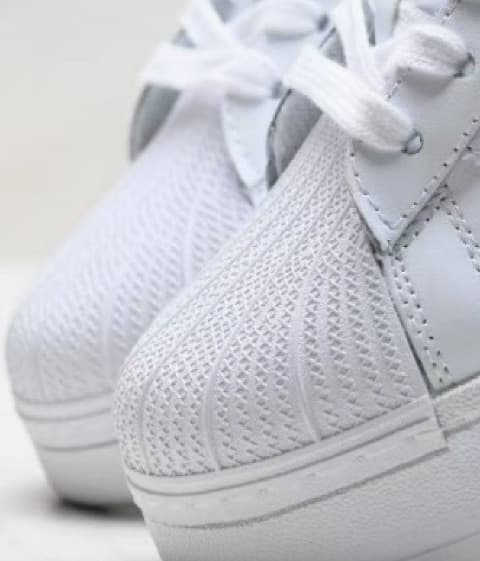 Thick sole all white