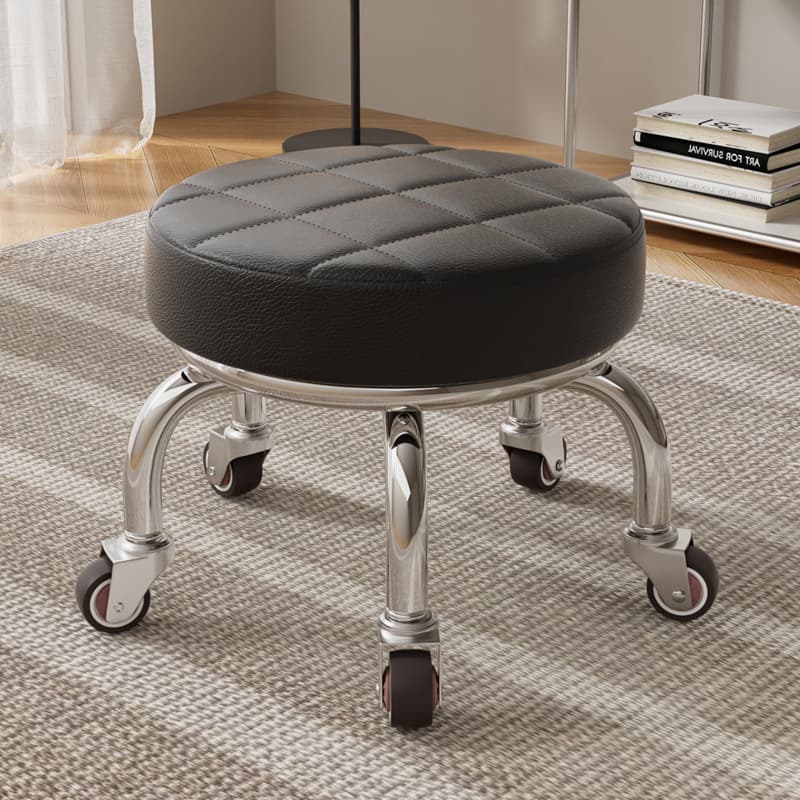 Black soft bag--rubber wheel [height 21cm]