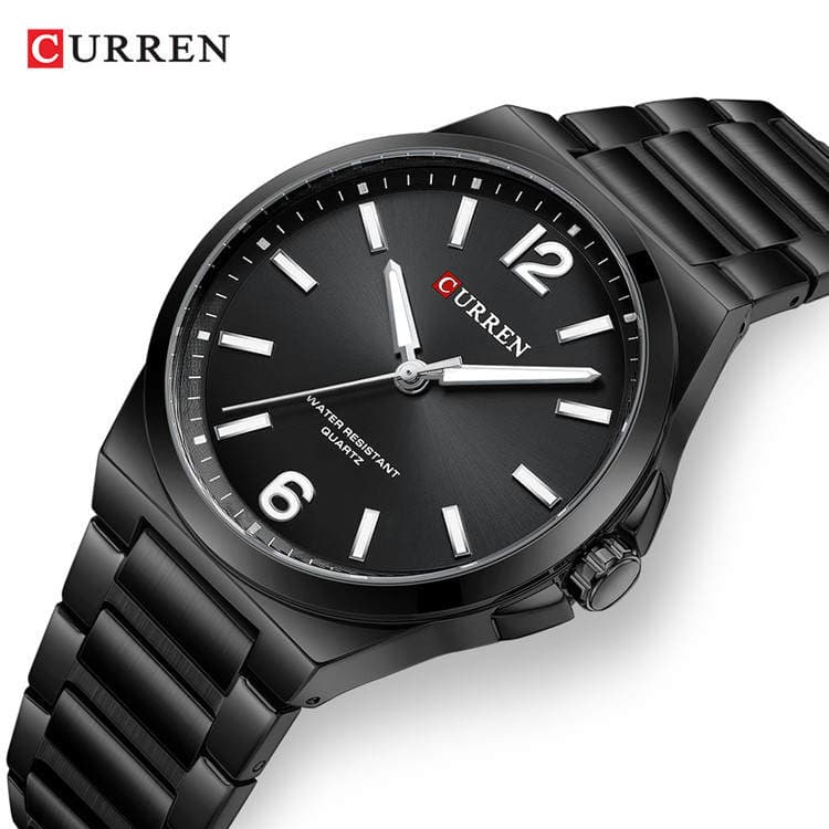 Curren 8493 Kişi Kvars Saatı, Dəbli İşgüzar Tərz, Suya Davamlı, Paslanmayan Polad Kəmər 2