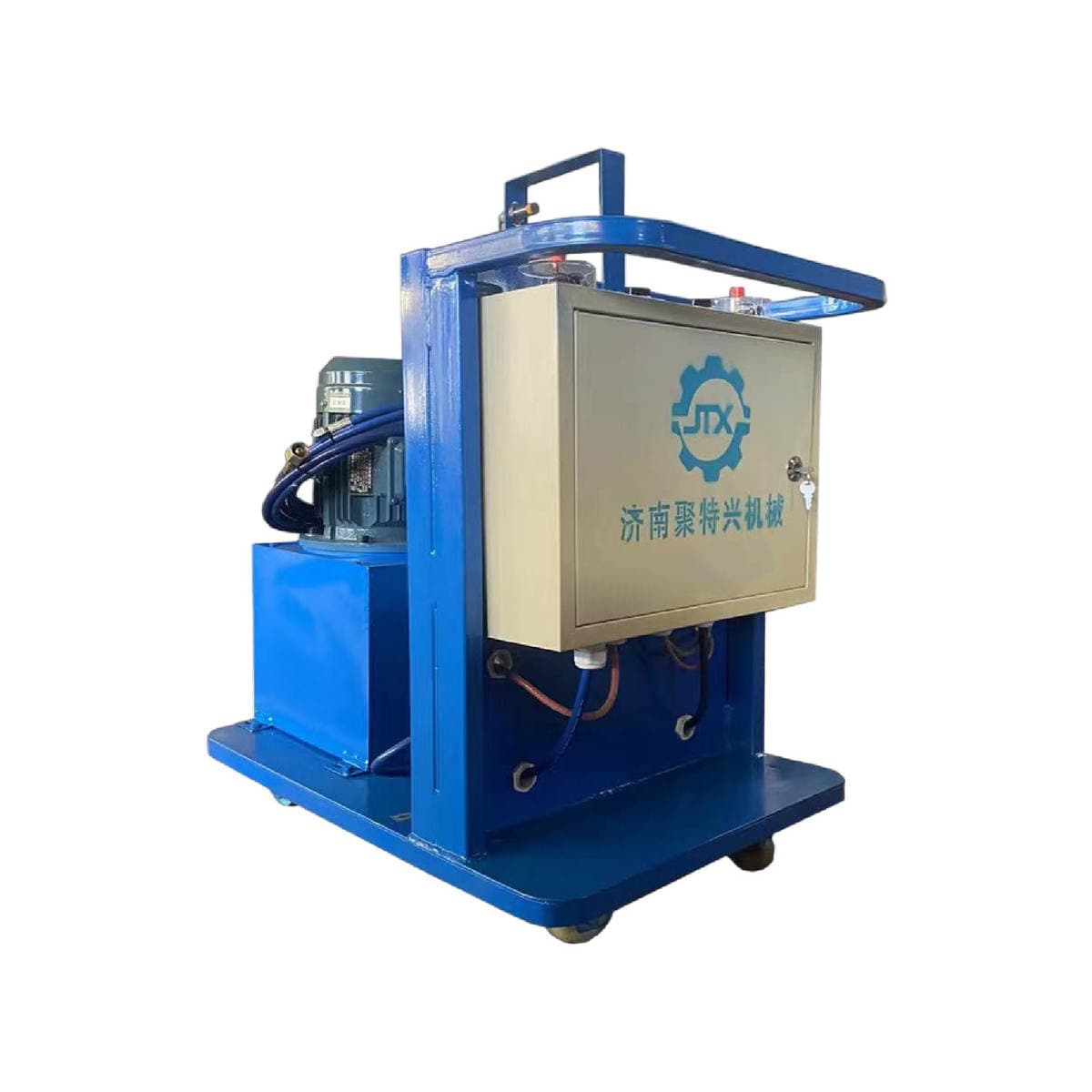 Nitrogen-Filled Vehicle Accumulator Nitrogen Booster High-Pressure Plunger Pump Die-Casting Machine Gas Spring Special Mobile Nitrogen-Filling Cart 5