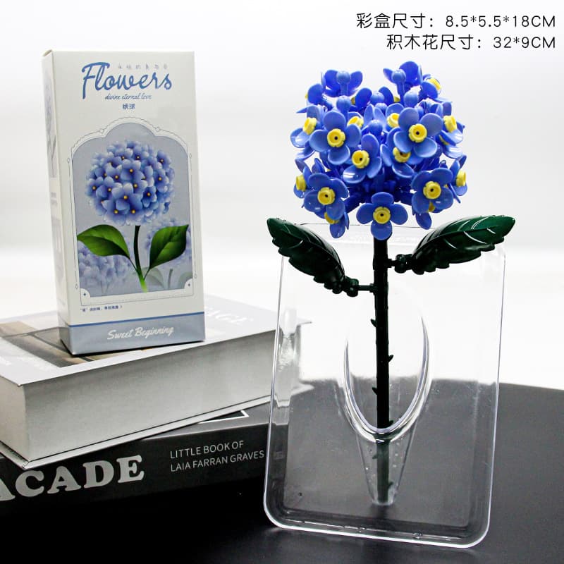 Ys66018 hydrangea (dark blue)