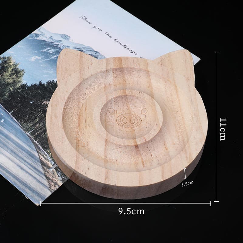 [Pine pig] display plate