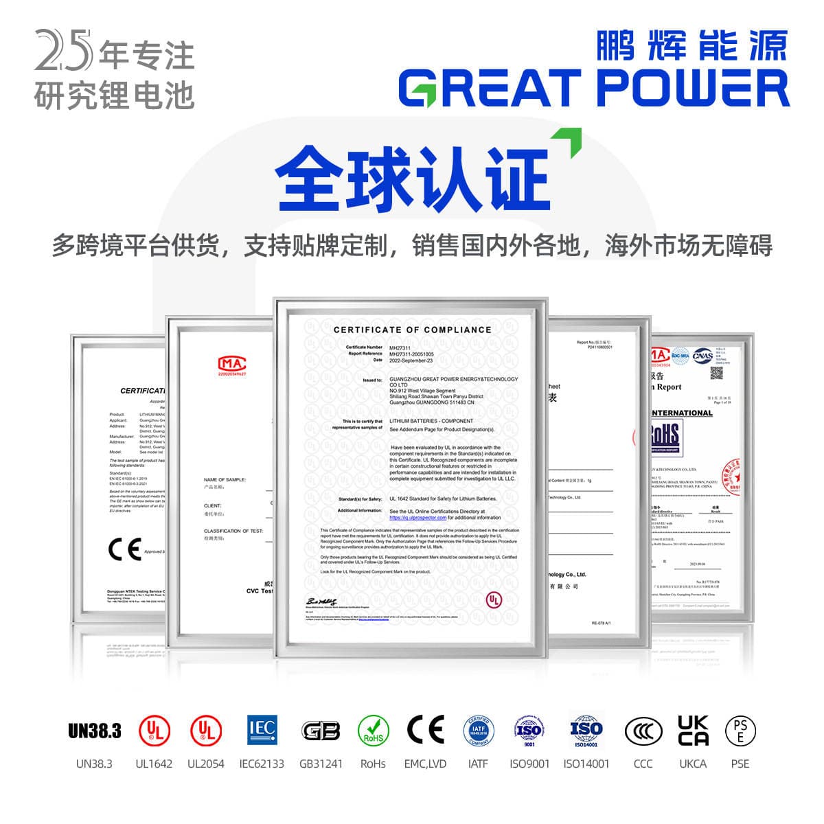 Penghui Energy Cr123A/Cr17345 Litium Manqan Batareyası 3V (Təhlükəsizlik Sensorları, Siqnalizasiya, Fənərlər üçün) 3