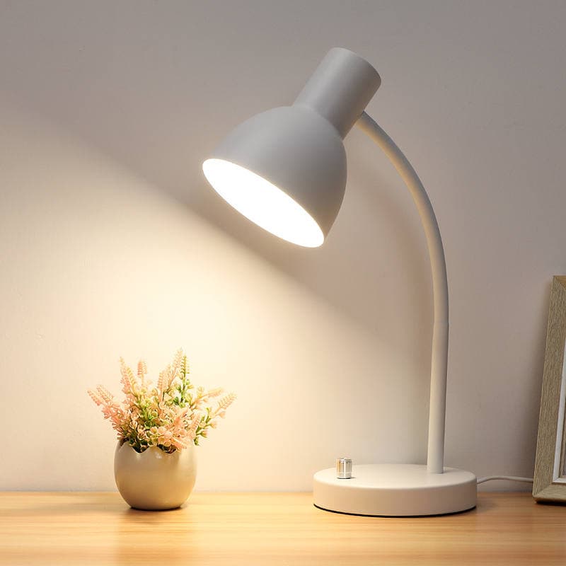 Eye Protection Led Desk Lamp Study Desk Dormitory Plug-In Student Kidsren's Desktop Metal Simple Office Reading Desk Lamp 2