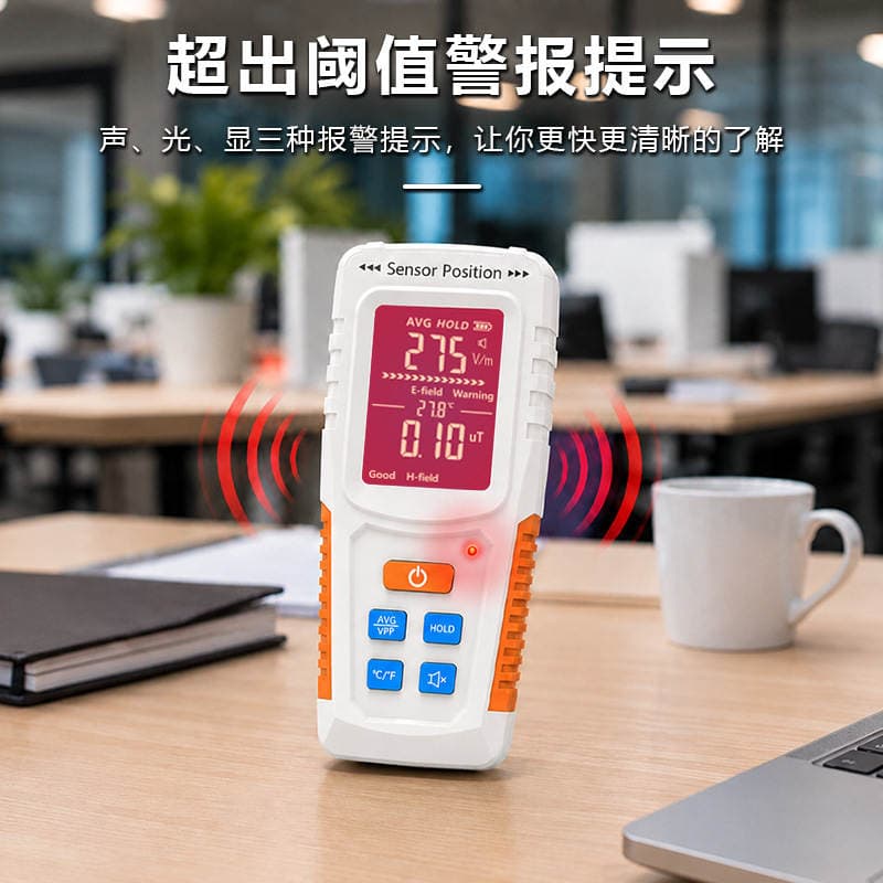 Factory Direct Sales Electromagnetic Radiation Detector, Professional High-Precision Household Radiation Measuring Instrument for Pregnant Women 4