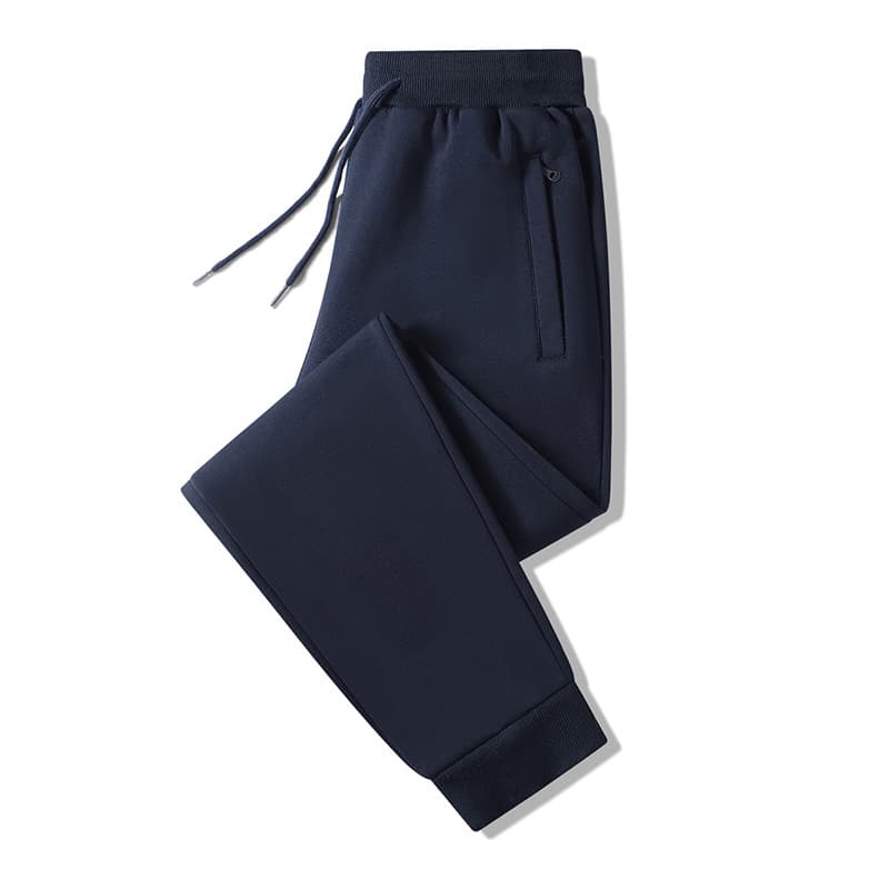 Dark blue with bound feet