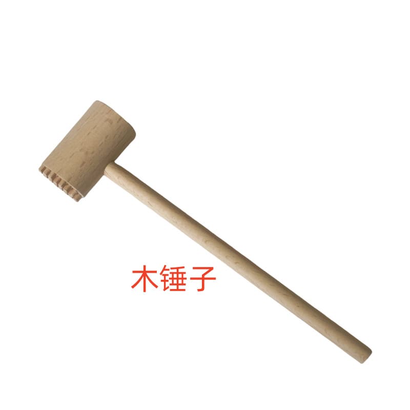 Wooden hammer