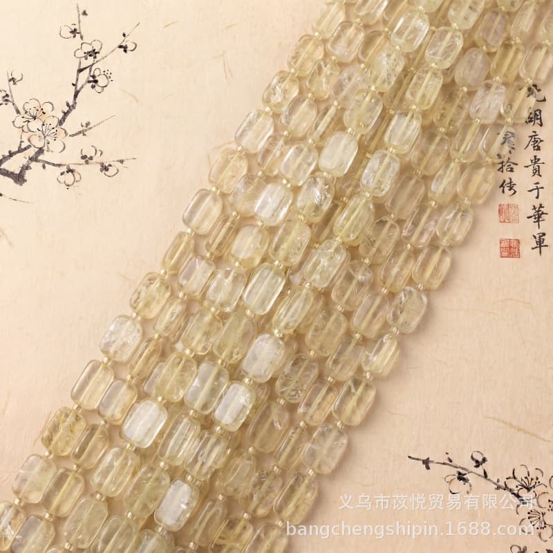 Natural lemon crystal