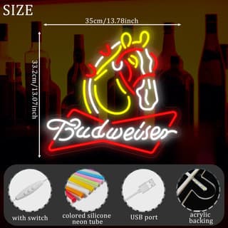 Budweiser 35*33cm