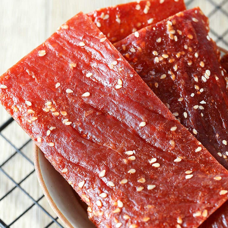 Jingjiang Donuz Əti Jerky Qırıntıları, 500g 3