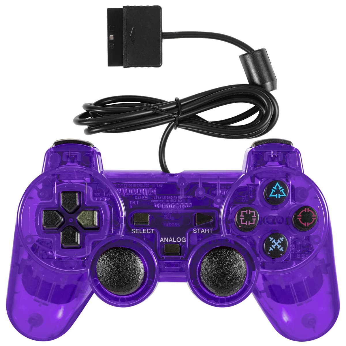 Transparent purple bare device (dual motor vibration)
