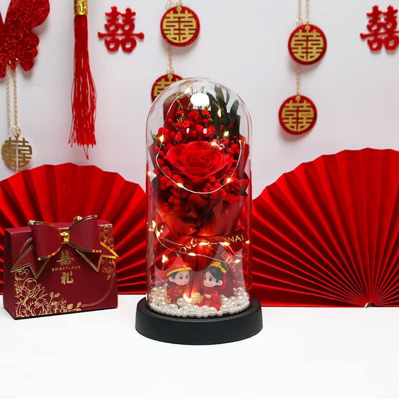 Yinuotianxi [1 red rose]