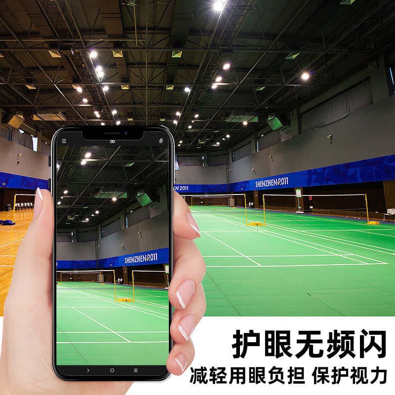 Workshop Lighting Deep Honeycomb Dragon Scale Style Pendant Light Anti-Glare Led Shadowless Light for Badminton, Basketball, Table Tennis 3