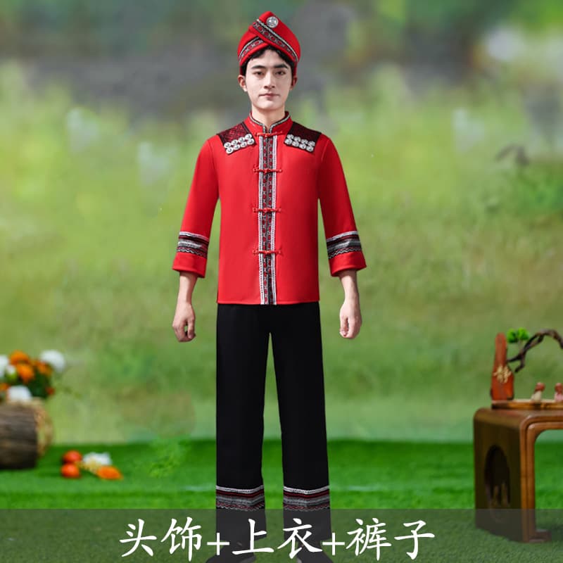 M07 black red + hat