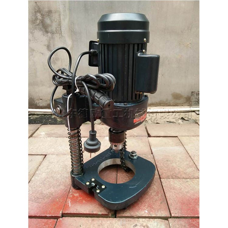 Small fire pipe drilling semi-automatic metal pipe drilling machine electric hydraulic steel plate drilling machine 3