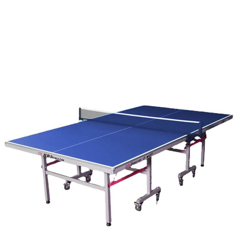 Double fish 218 table tennis table home mobile foldable table tennis table indoor standard table table table tennis table case 3