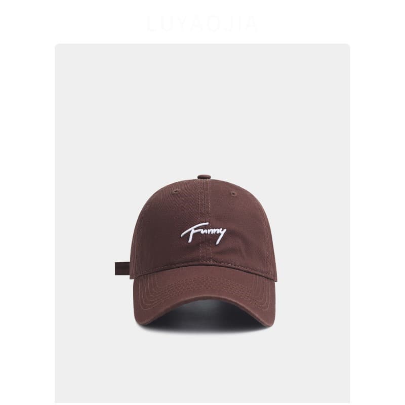 Fy baseball cap--brown