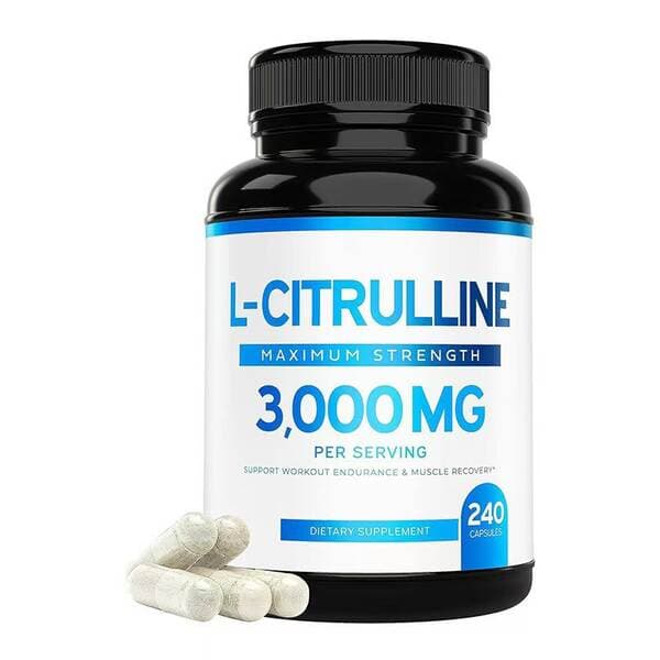 Tk Cross-Border Amazon Hot Product L-Citrulline L-Citrulline Capsule Muscle I Supplement 240 Capsules