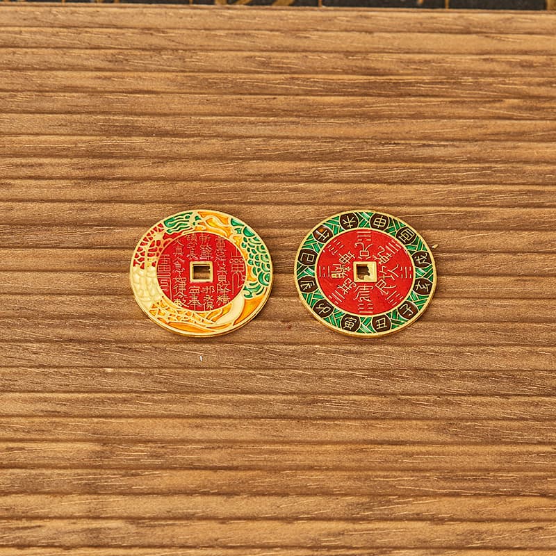 【h31】2.8 style three mountain ghost coin