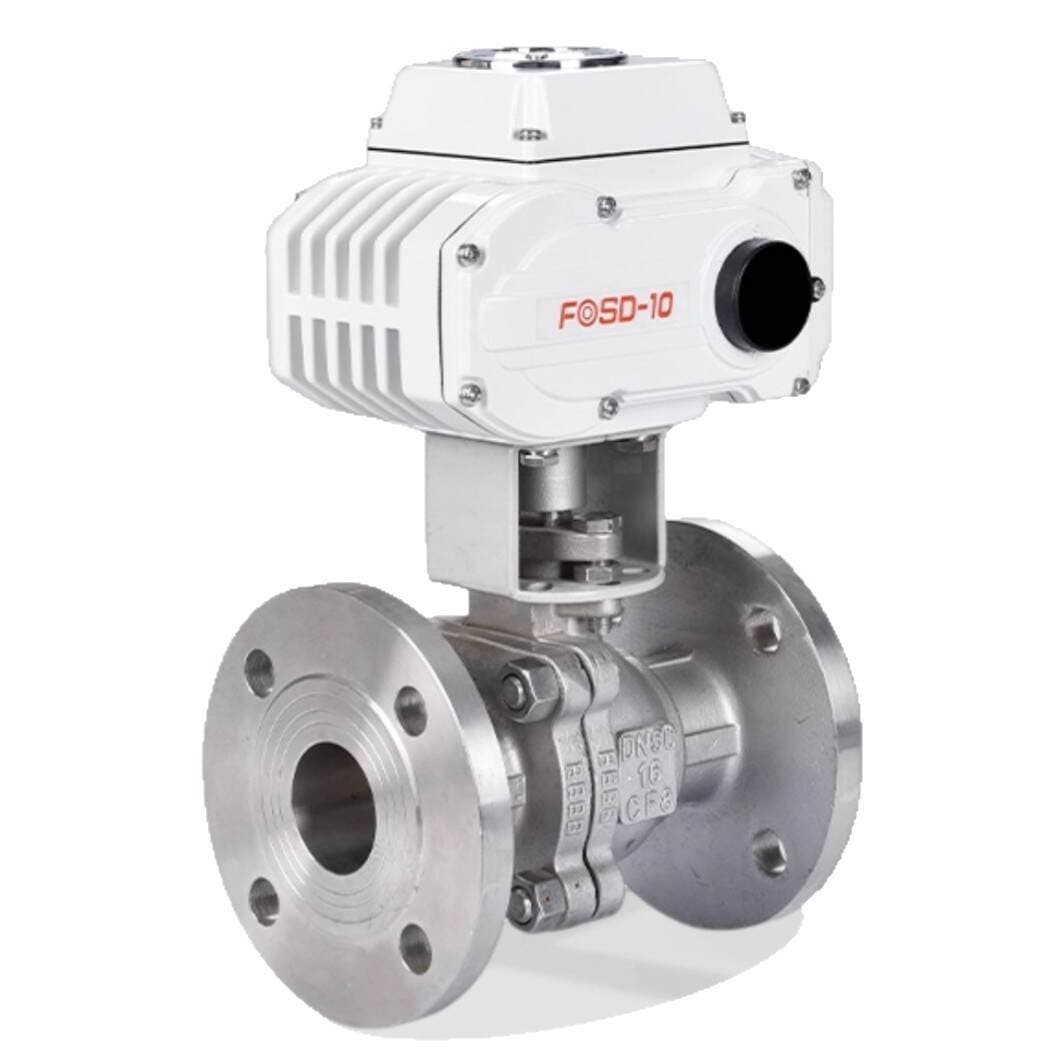 Intelligent Electric 304 Flange Ball Valve Industrial Grade Stainless Steel Electric Control Valve Electric Actuator Ball Valve 5