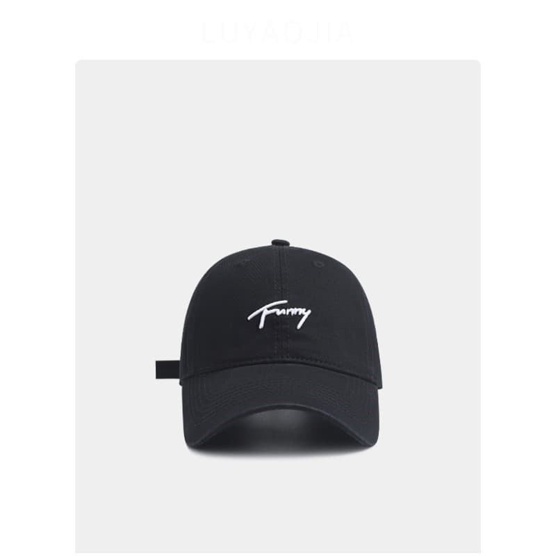 Fy baseball cap--black