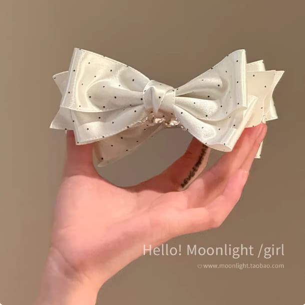 3# sweet girl banana clip 13cm - white