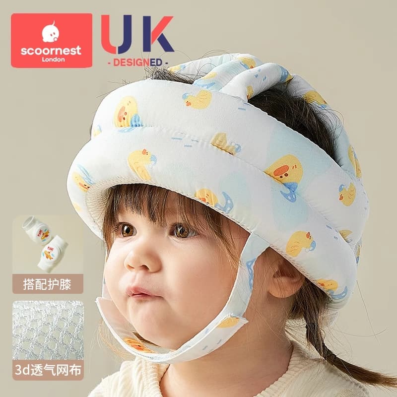 Bright adventure duck (6-24 months) - tencel breathable style [plus breathable aircraft knee pads]