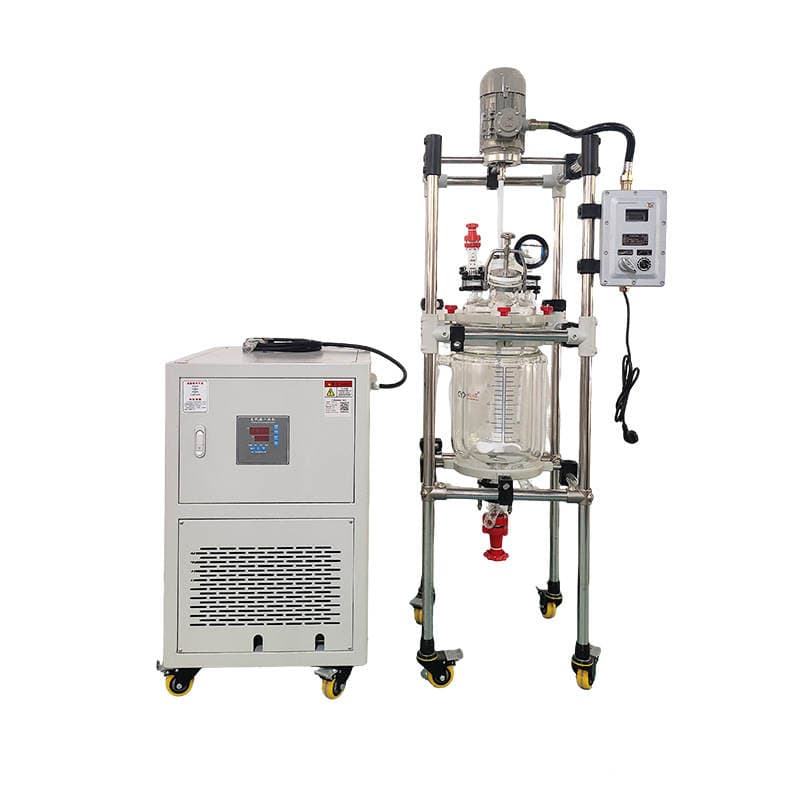 Laboratoriya üçün partlayışa davamlı isti və soyuq inteqrasiya olunmuş cihaz, sirkulyasiya, reaksiya, soyutma və isitmə üçün. 5