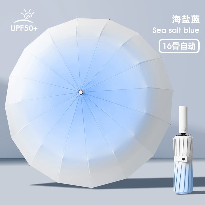 [automatic gradient 16 strands] sky blue