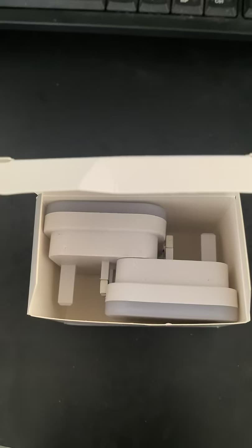 Square white (uk standard) 2 pack