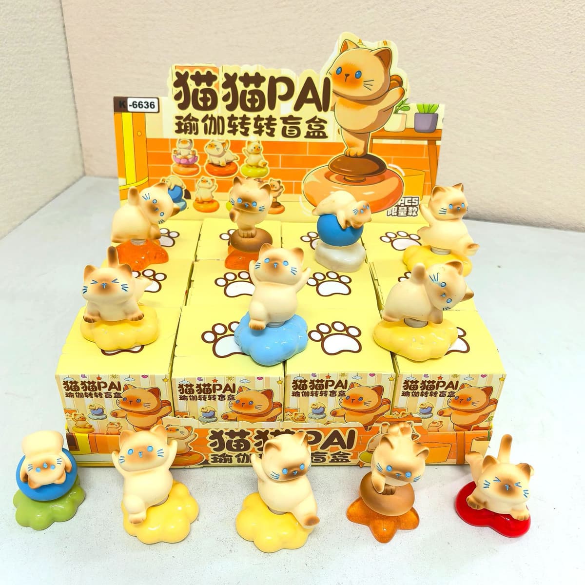 Mao mao pai yoga spin blind box [12/box]