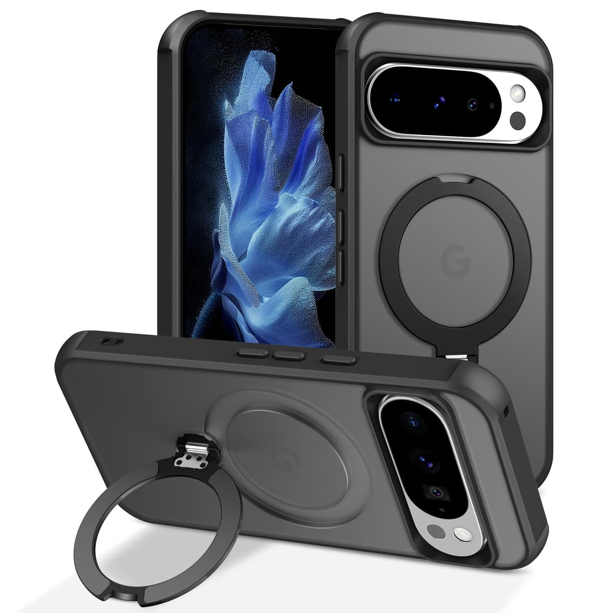 Black [360 pivot magnetic stand]