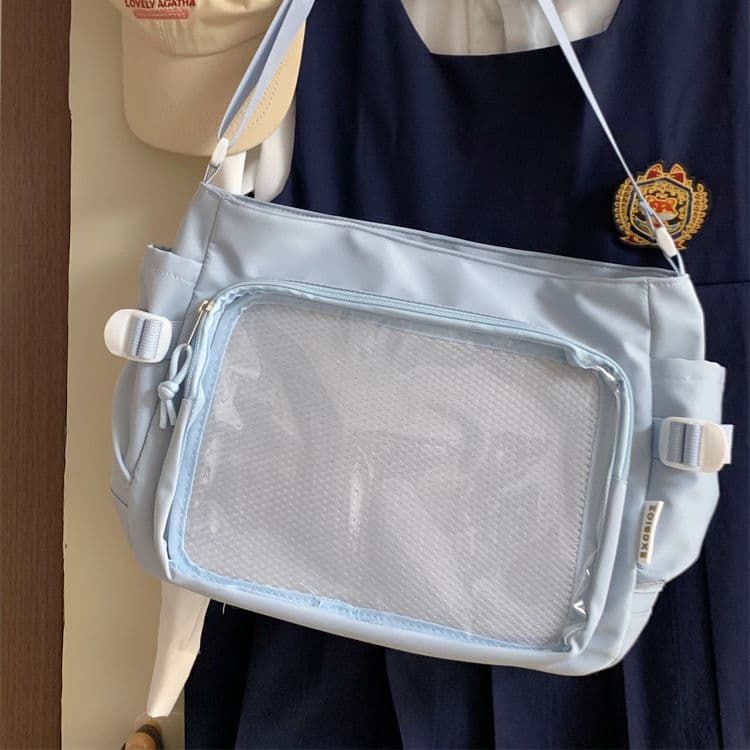 Sapphire blue [with tie plate]
