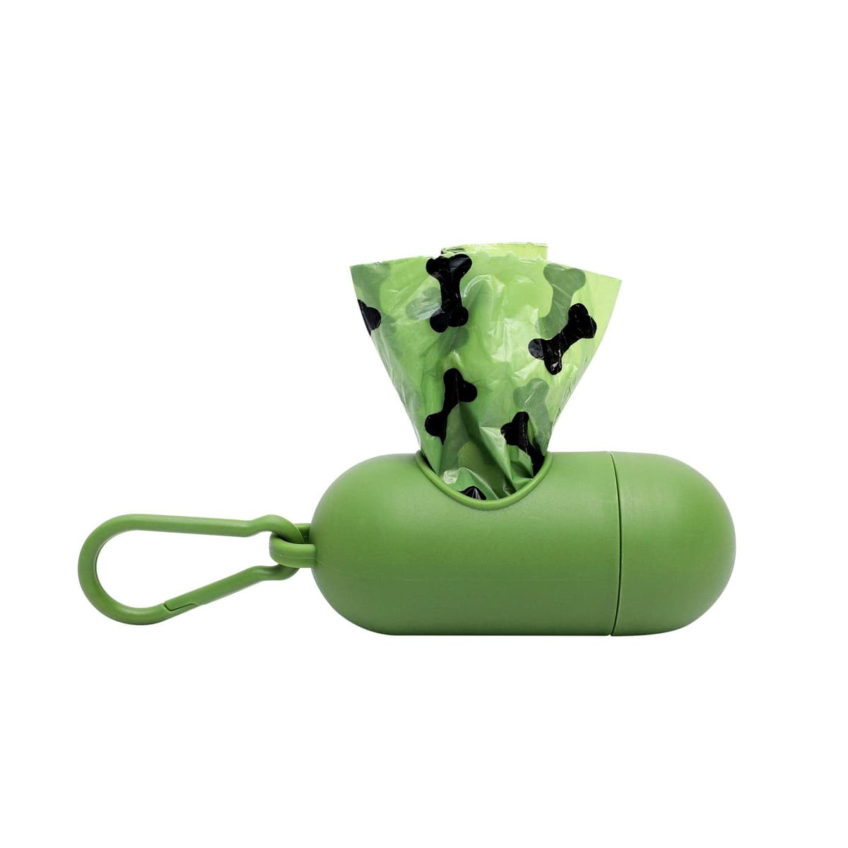 Green pill dispenser 1 roll environmental protection garbage bag green 15