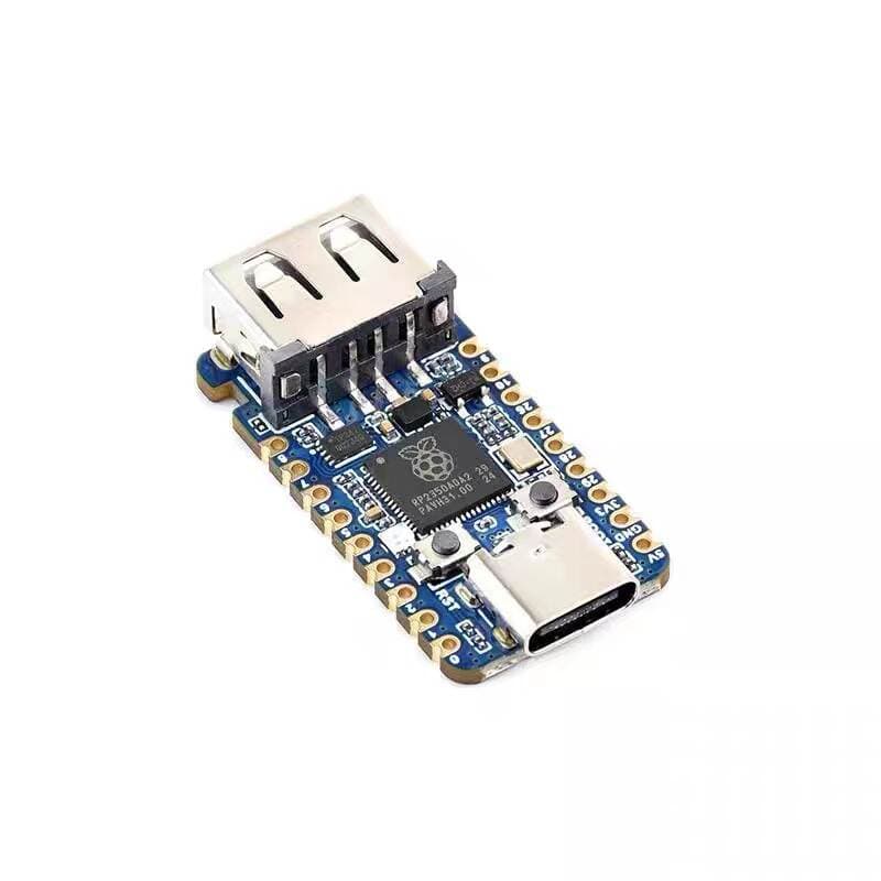 Weixue Raspberry Pi RP2350 Mini Geliştirme Kartı, İki Nüvəli Prosessor, USB Type-A 4