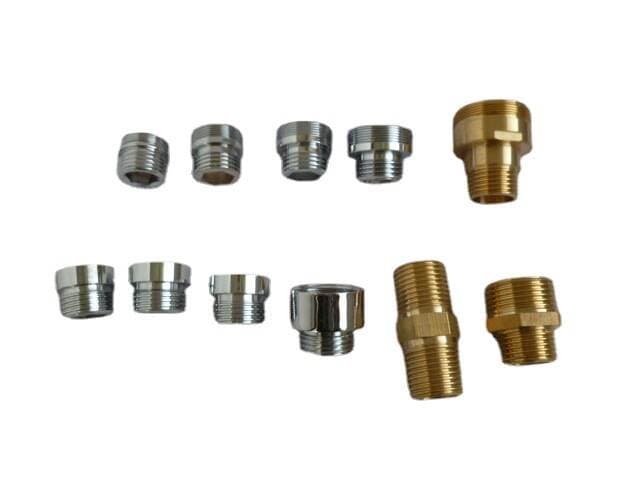 4 6 points/M18 20 22 24 28 32mm inside and outside fine teeth faucet adapter accessories thread copper connector 5
