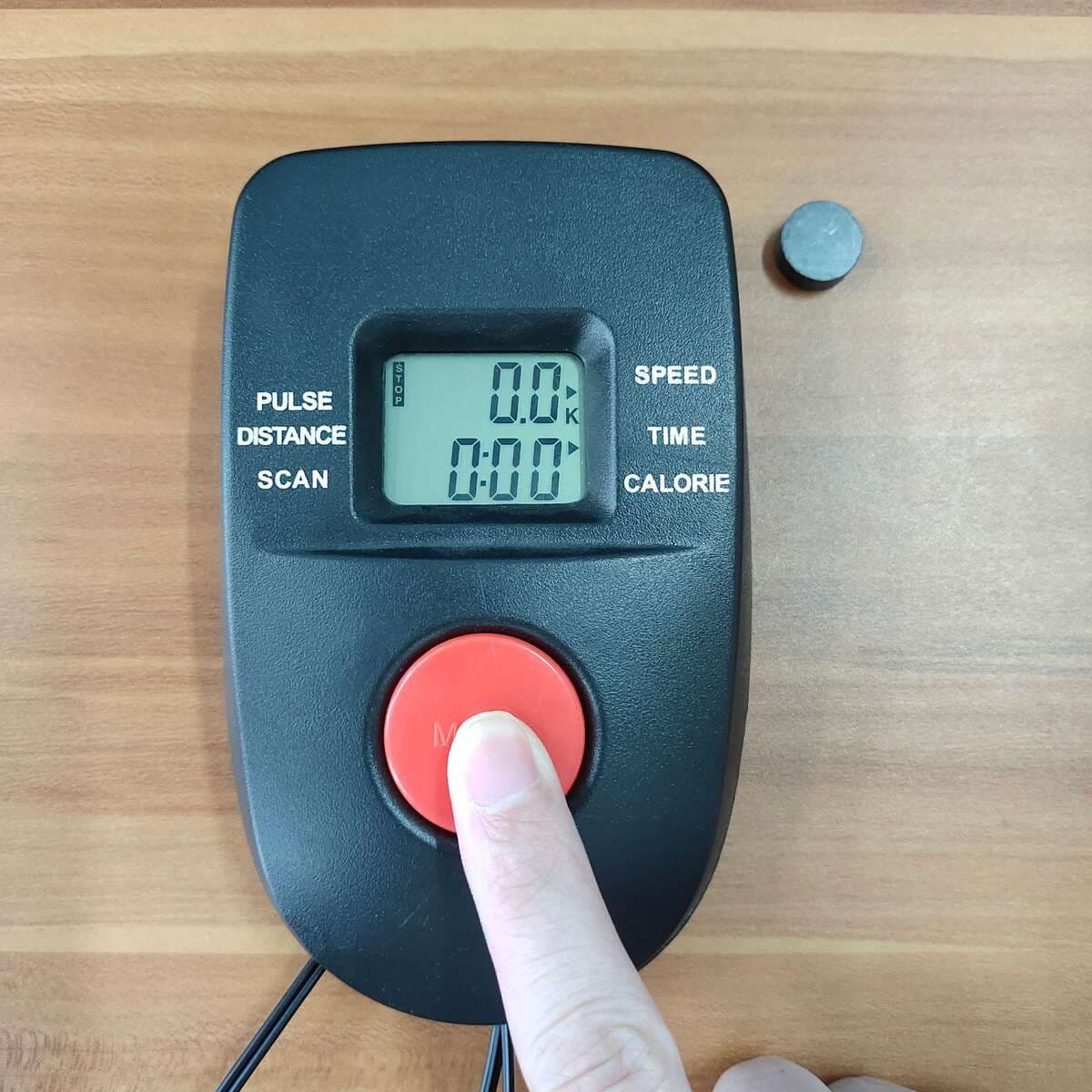 Waist machine stepper counter fitness bicycle display instrument walking machine magnetic control car speed display 3