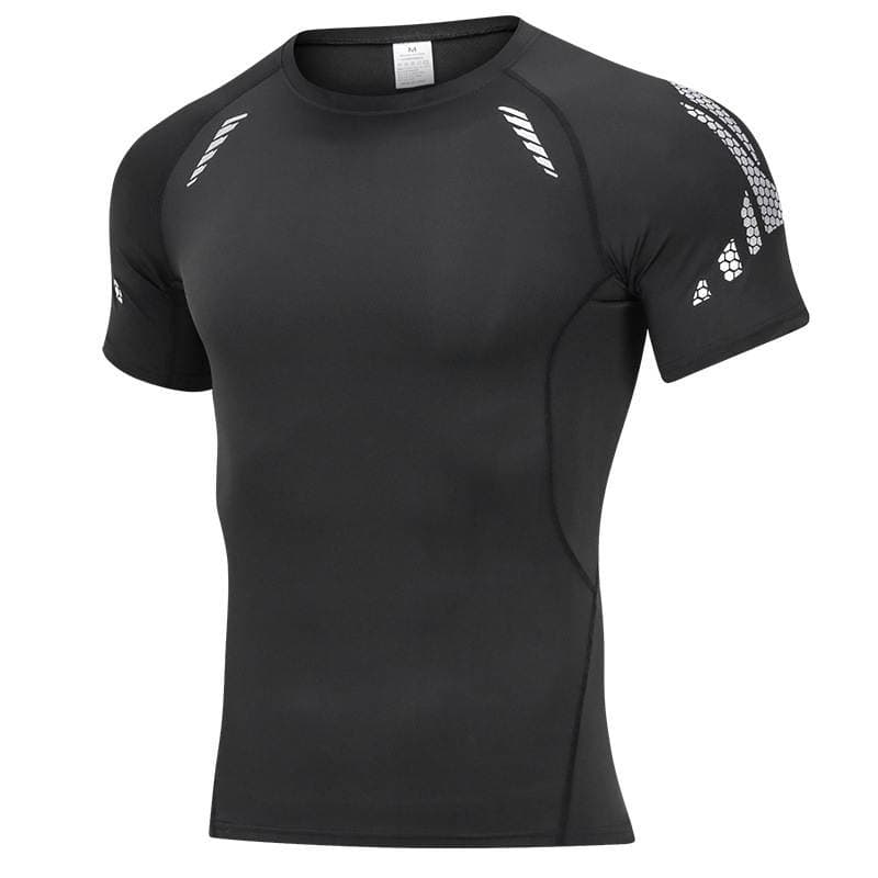 New Summer Breathable Sports T-Shirt for Men, Quick-Drying Short-Sleeved Custom-Made Casual Fitness Quick-Drying Clothing for Men, Outdoor Mountaineering 5