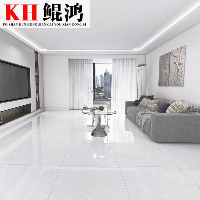 Guangdong Foshan Ceramic Tiles 800X800 Living Room and Dining Room Floor Tiles 750X1500 Non-Slip Cream Style Large Slab Tiles Wholesale 2