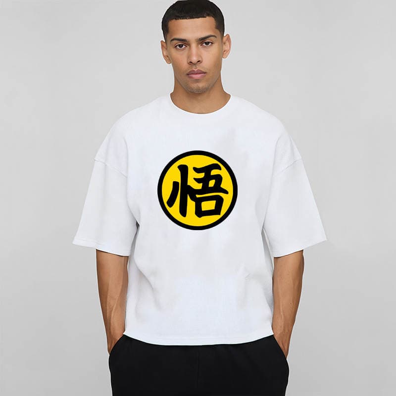 Kişilər üçün Avropa-Amerika üslublu, pambıqdan, enli çiyinli, qısaqol, boş kəsimli, təri udan yay t-shirt. 3