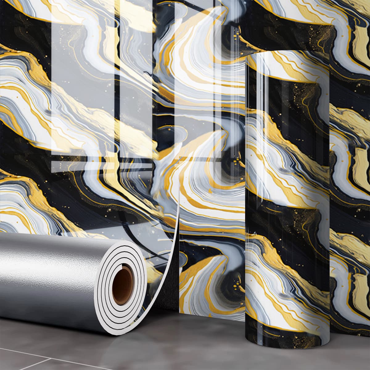 Gilded night gold ripple-cst099