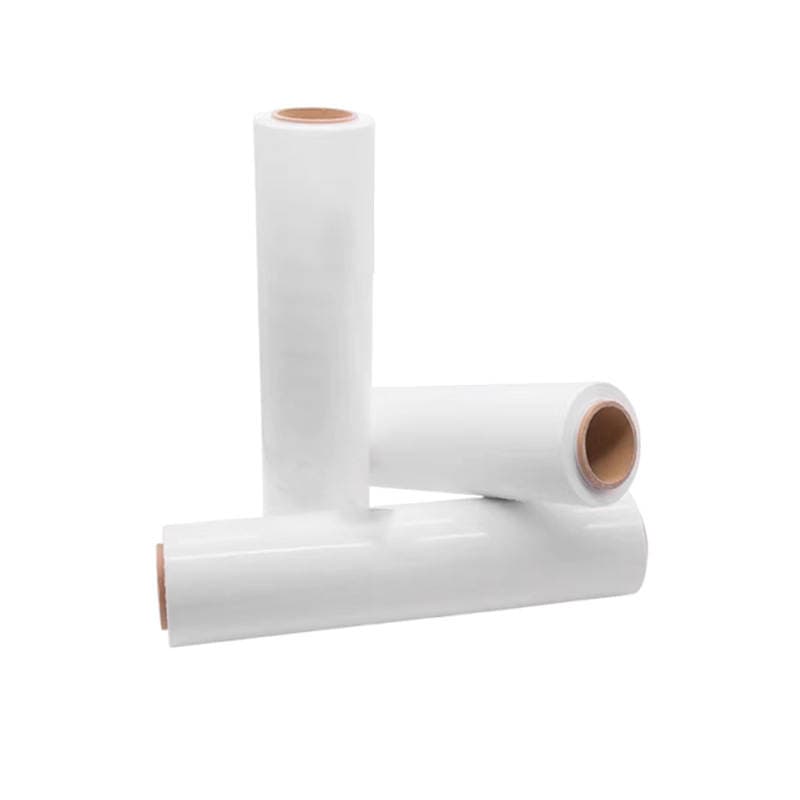 Transparent Pe Machine Stretch Film Pre-Stretched Wrapping Film 50cm Wide Pallet Packaging Film Express Packing Film Large Roll Wrapping Film 5