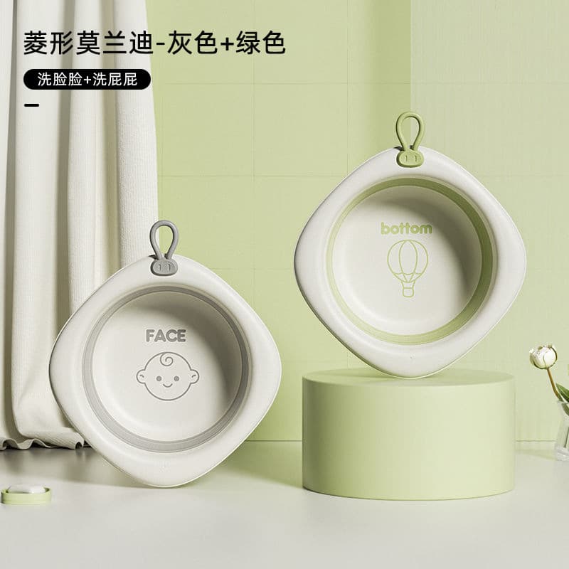 Morandi washbasin-Gray + Green [wash PP]]