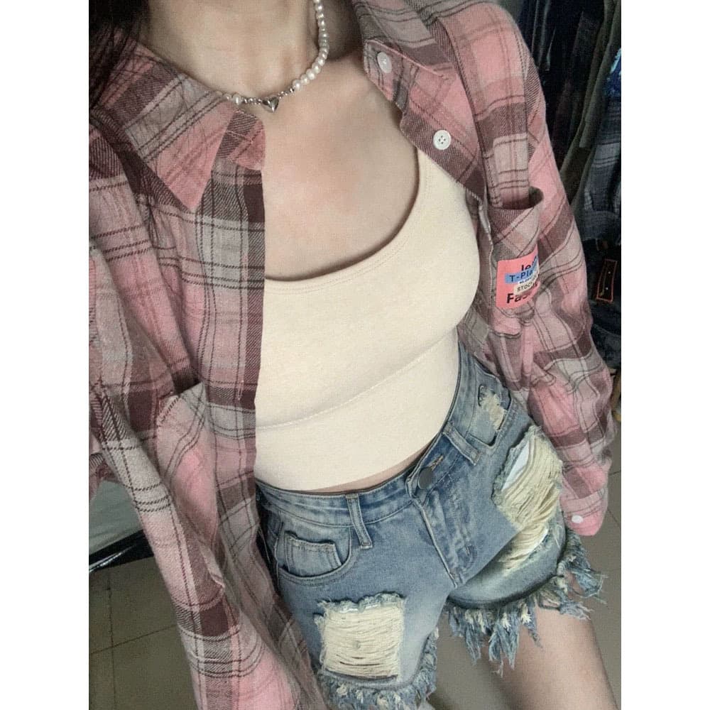 CS001 small pink label