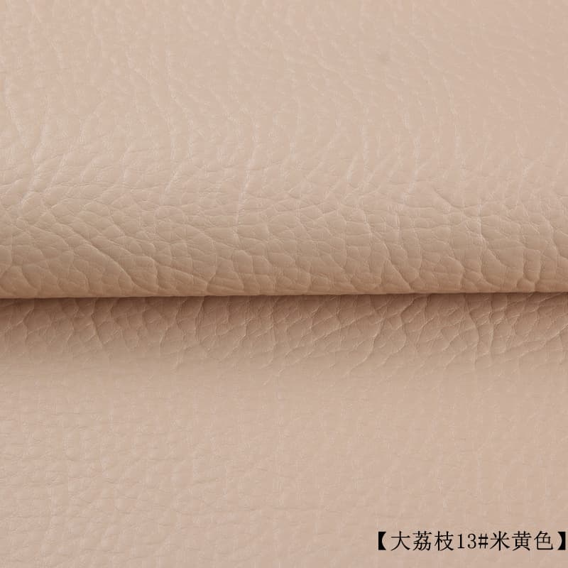 13# beige-large litchi pattern -140cm wide